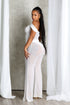 Myllure Mesh Chain Halter Jumpsuit